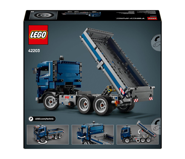 LEGO Technic 42203 Wywrotka z przechylaną skrzynią - 1308190 - zdjęcie 7